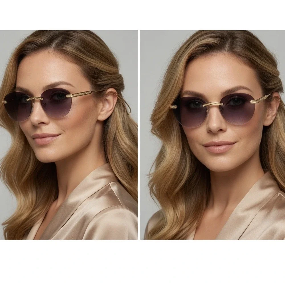 Unbranded rimless sunglasses